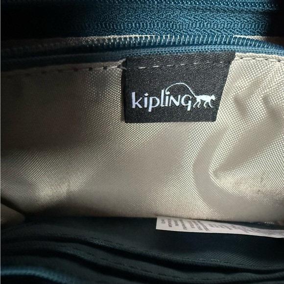Kipling Blue Medium Organizing Trifold Wallet - Picture 7 of 10